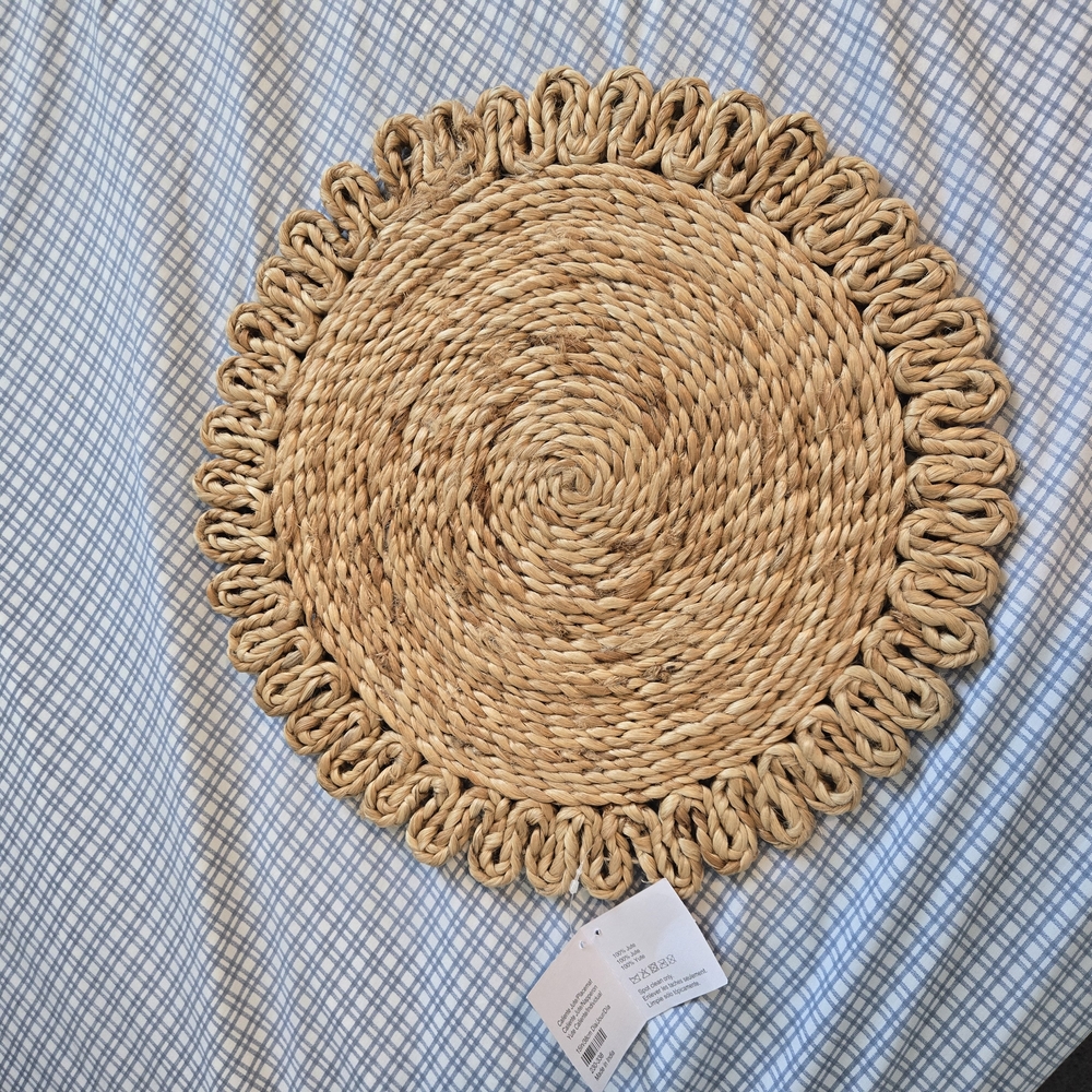Crate&Barrel Natural Woven Placemat